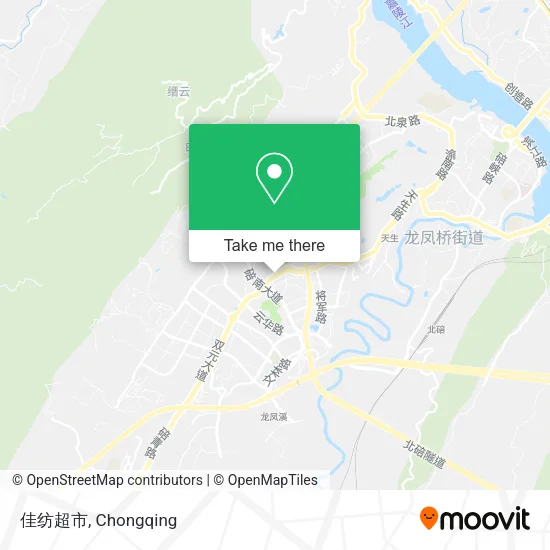 佳纺超市 map