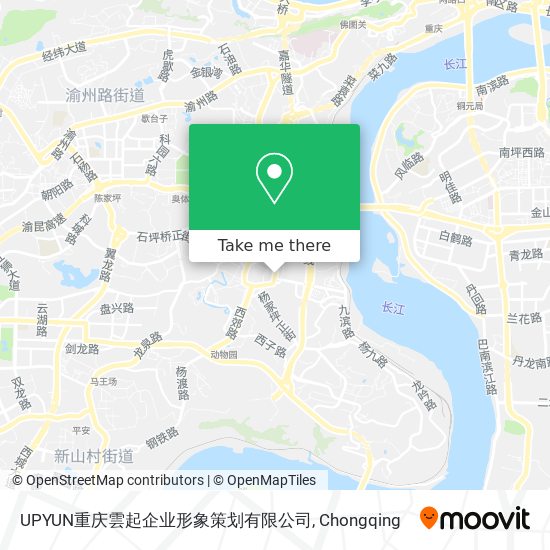 UPYUN重庆雲起企业形象策划有限公司 map