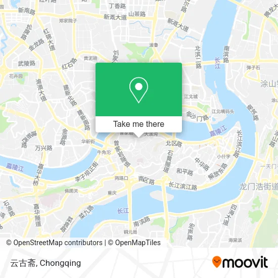 云古斋 map