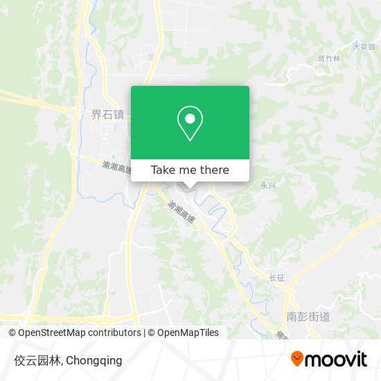 佼云园林 map