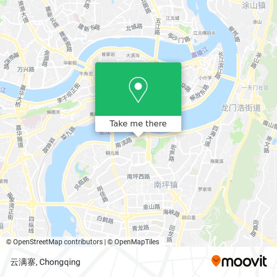 云满寨 map