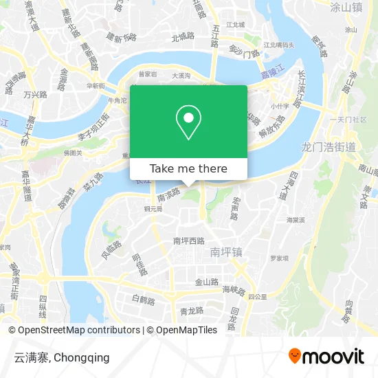 云满寨 map
