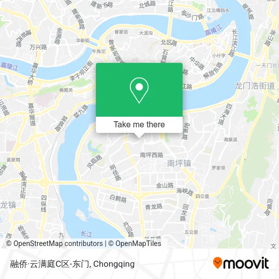 融侨·云满庭C区-东门 map