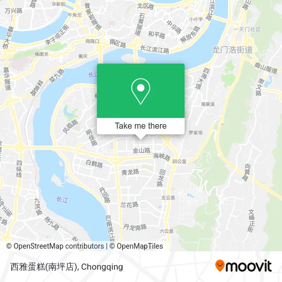西雅蛋糕(南坪店) map