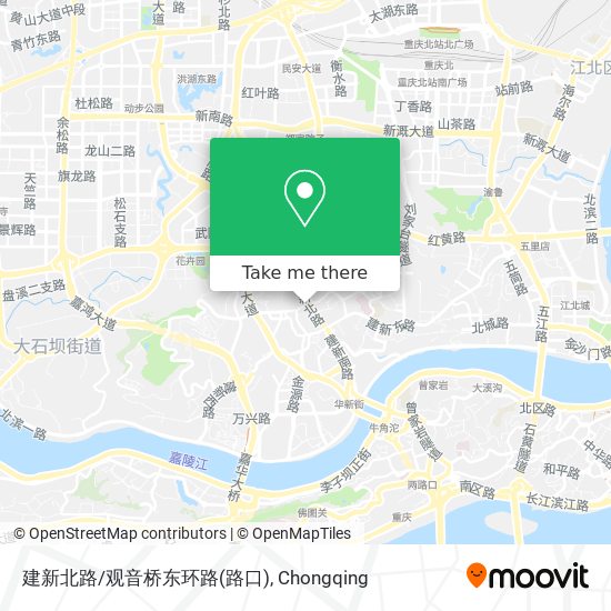 建新北路/观音桥东环路(路口) map