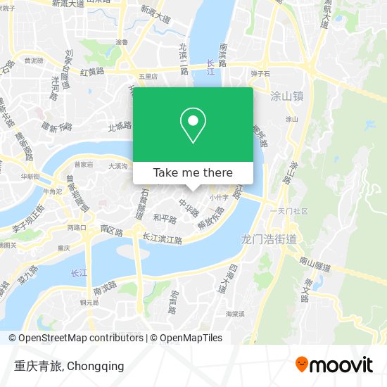 重庆青旅 map