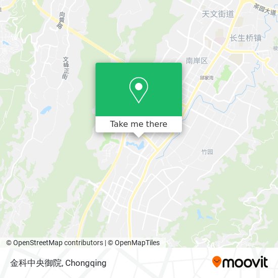 金科中央御院 map