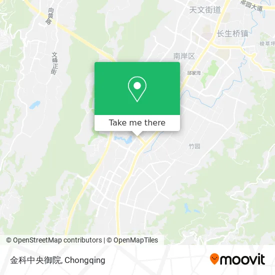 金科中央御院 map