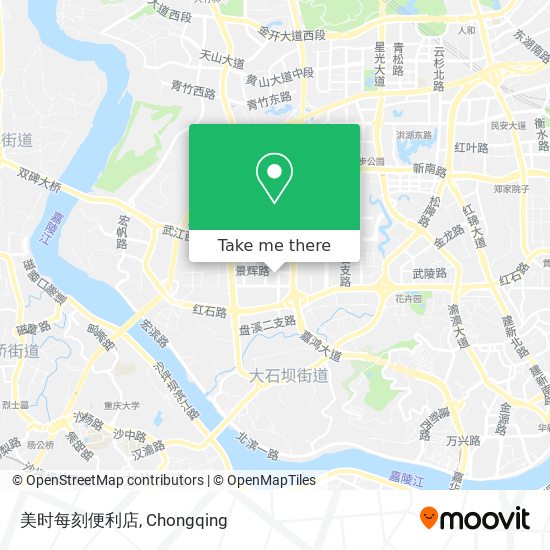 美时每刻便利店 map
