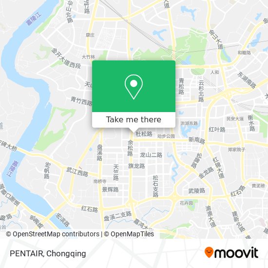 PENTAIR map