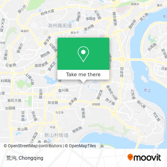荒沟 map