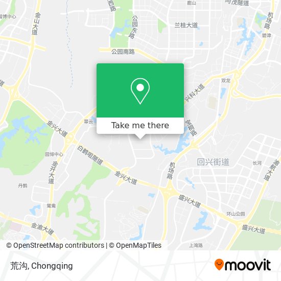 荒沟 map