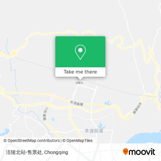 涪陵北站-售票处 map