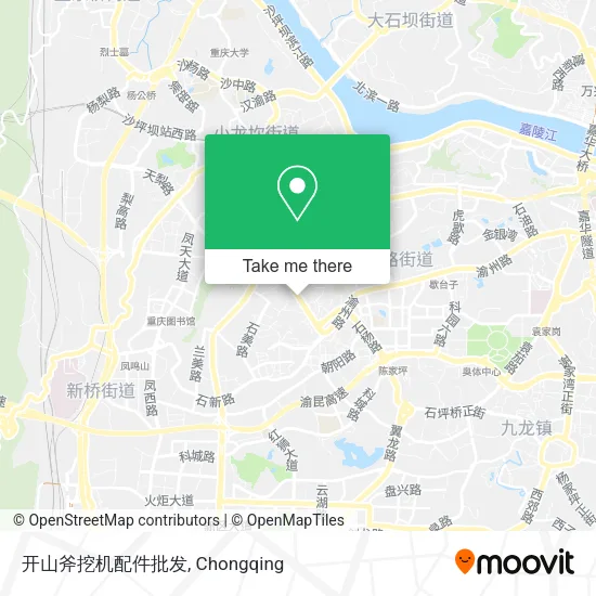 开山斧挖机配件批发 map