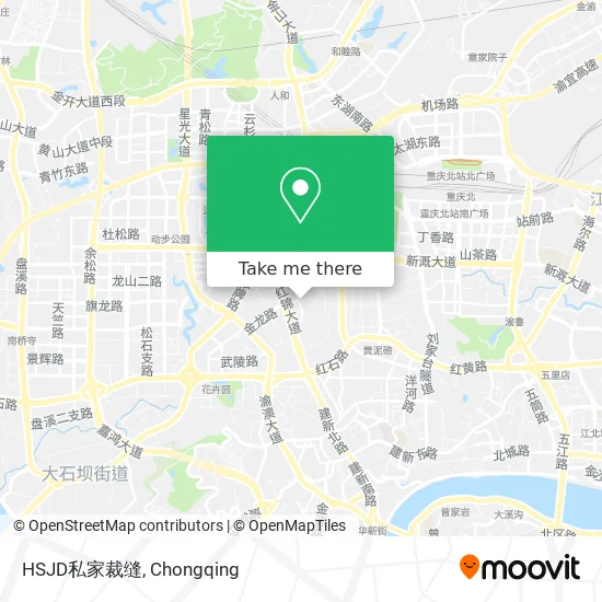 HSJD私家裁缝 map