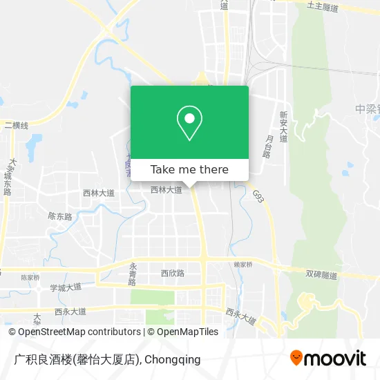 广积良酒楼(馨怡大厦店) map