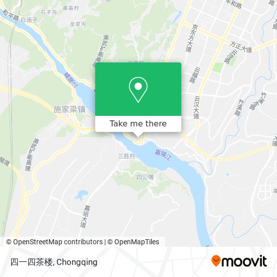 四一四茶楼 map