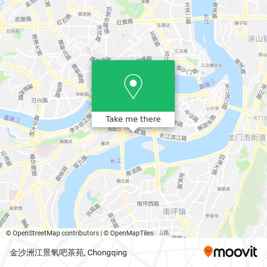 金沙洲江景氧吧茶苑 map