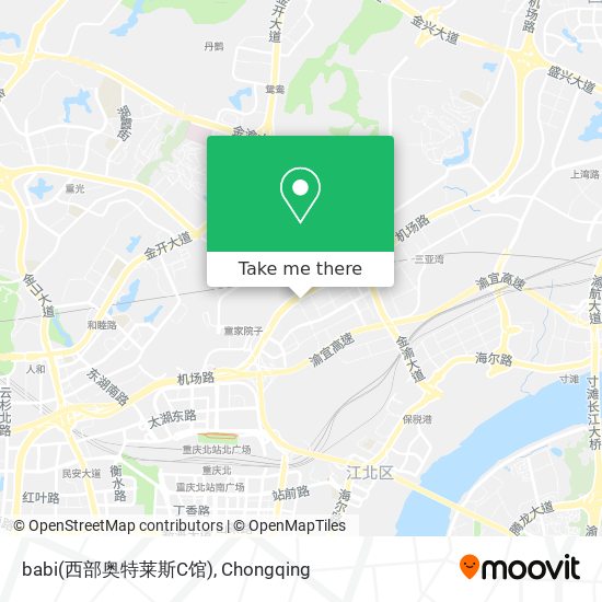 babi(西部奥特莱斯C馆) map
