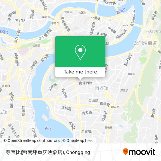 尊宝比萨(南坪重庆映象店) map