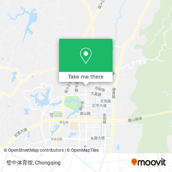 璧中体育馆 map