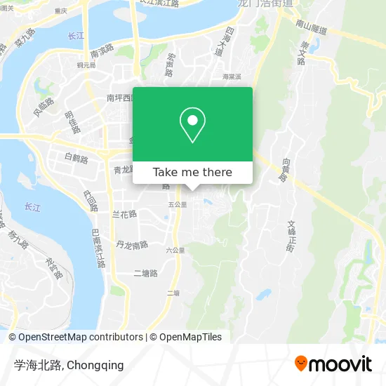 学海北路 map