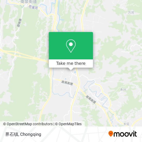 界石镇 map