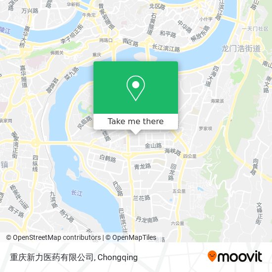 重庆新力医药有限公司 map