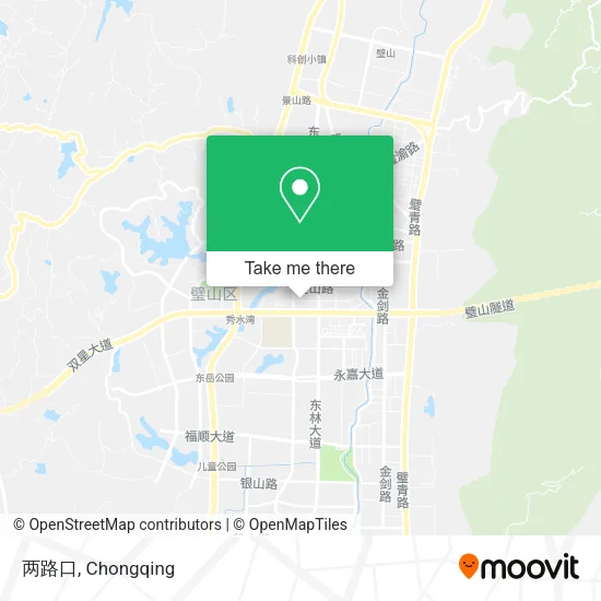 两路口 map