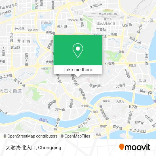 大融城-北入口 map