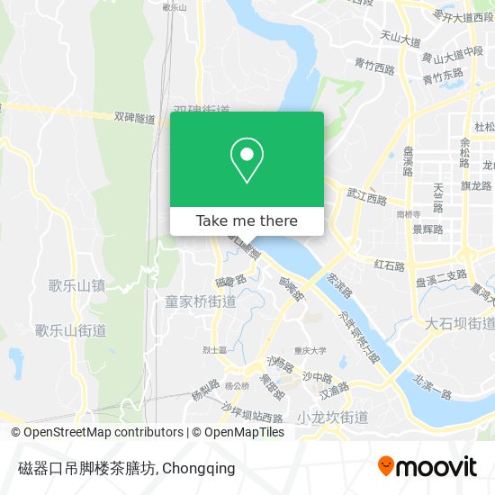 磁器口吊脚楼茶膳坊 map