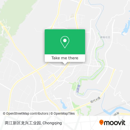 两江新区龙兴工业园 map