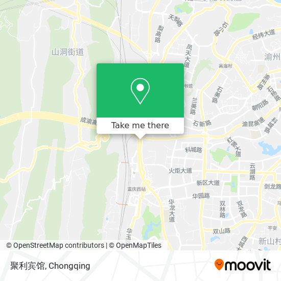 聚利宾馆 map