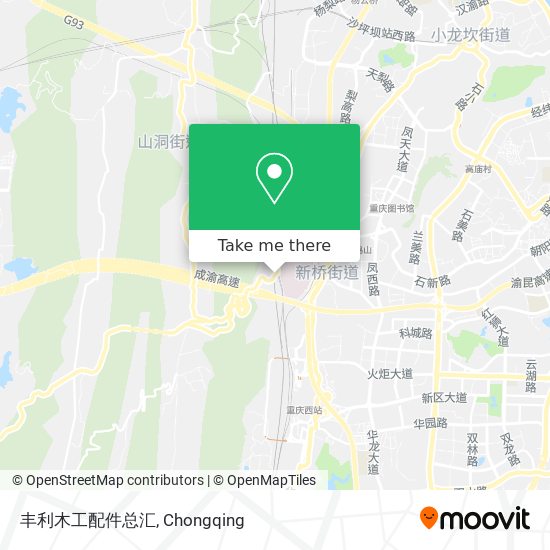 丰利木工配件总汇 map