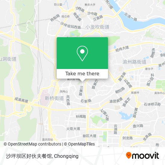 沙坪坝区好伙夫餐馆 map