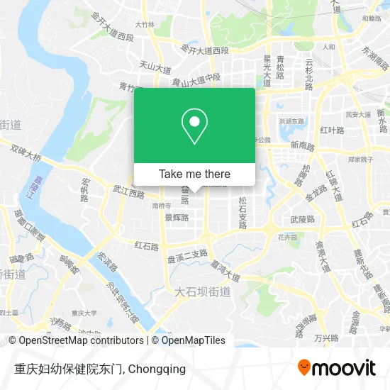 重庆妇幼保健院东门 map