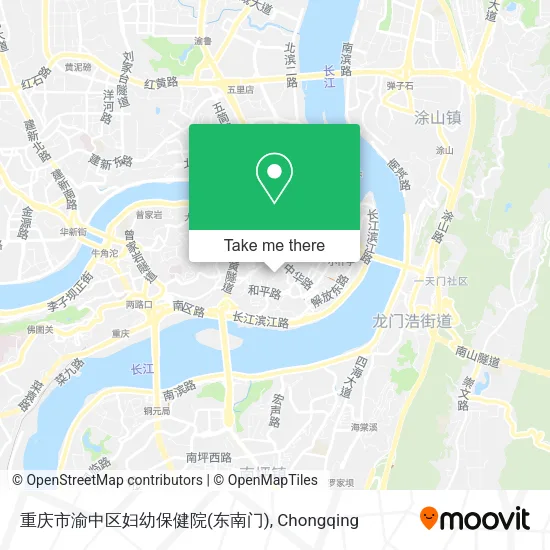 重庆市渝中区妇幼保健院(东南门) map