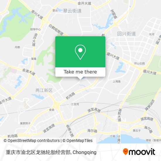 重庆市渝北区龙驰轮胎经营部 map