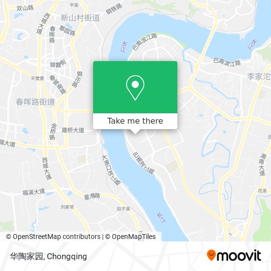 华陶家园 map