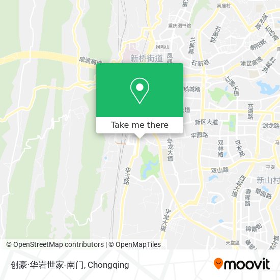 创豪·华岩世家-南门 map