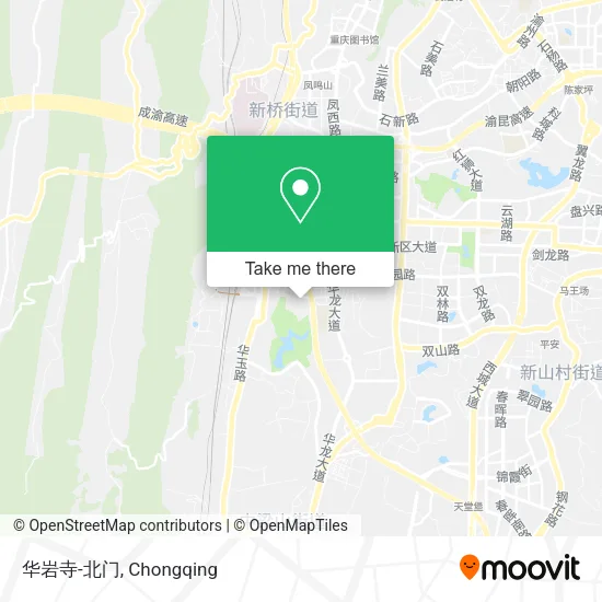 华岩寺-北门 map