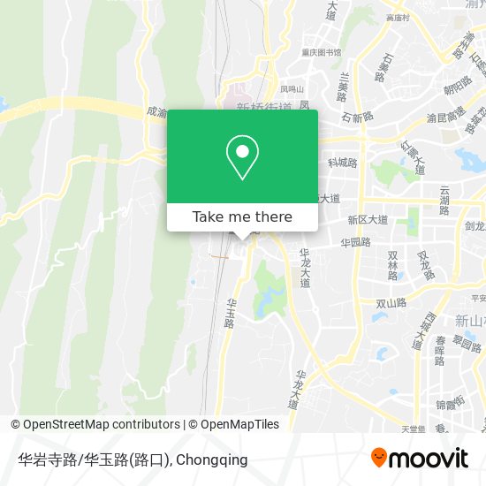 华岩寺路/华玉路(路口) map