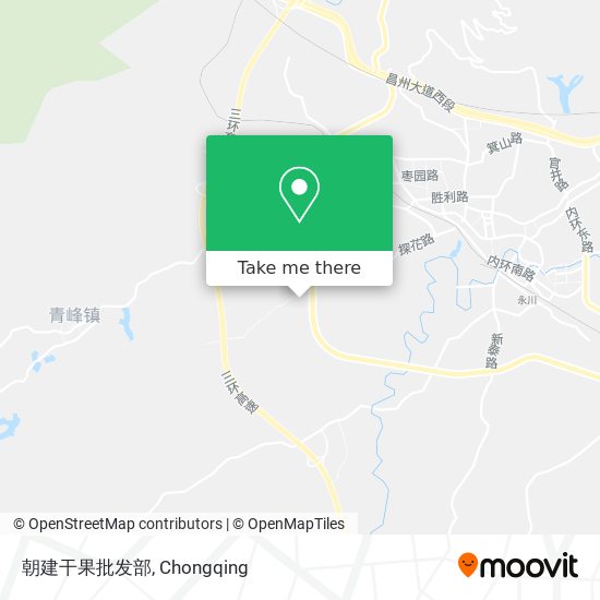 朝建干果批发部 map