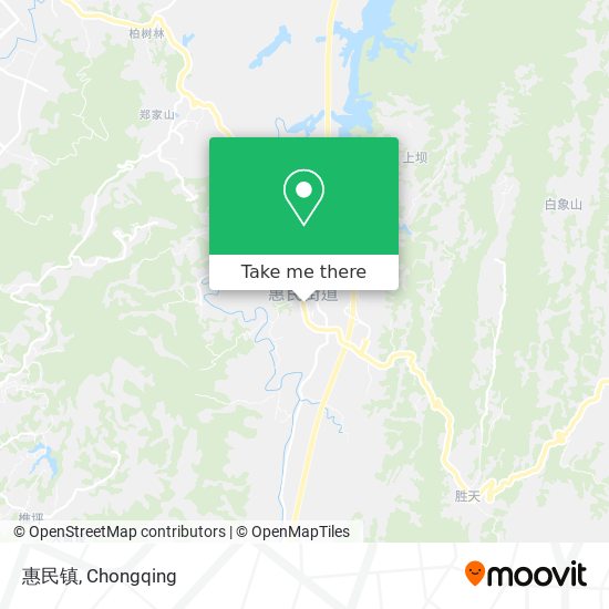 惠民镇 map