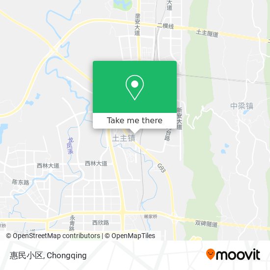 惠民小区 map