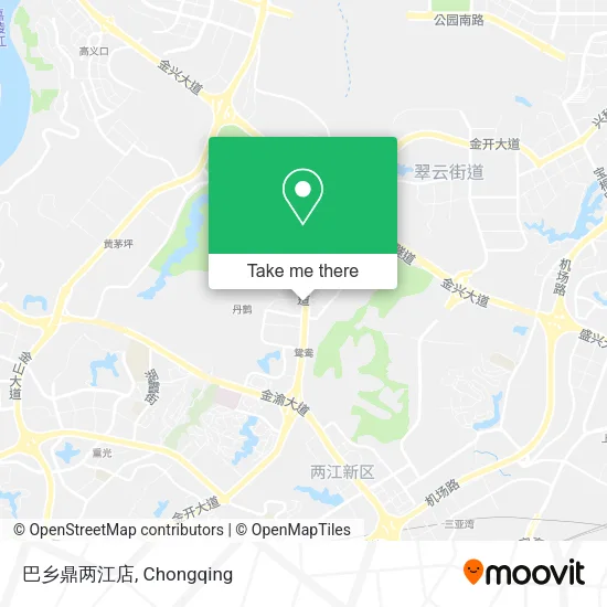 巴乡鼎两江店 map