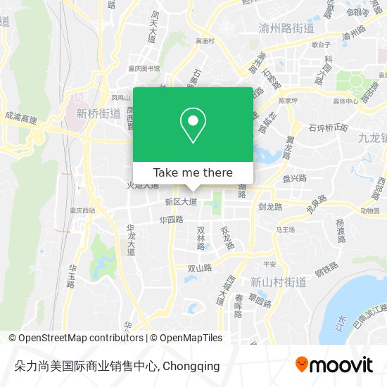 朵力尚美国际商业销售中心 map