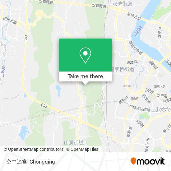 空中迷宫 map