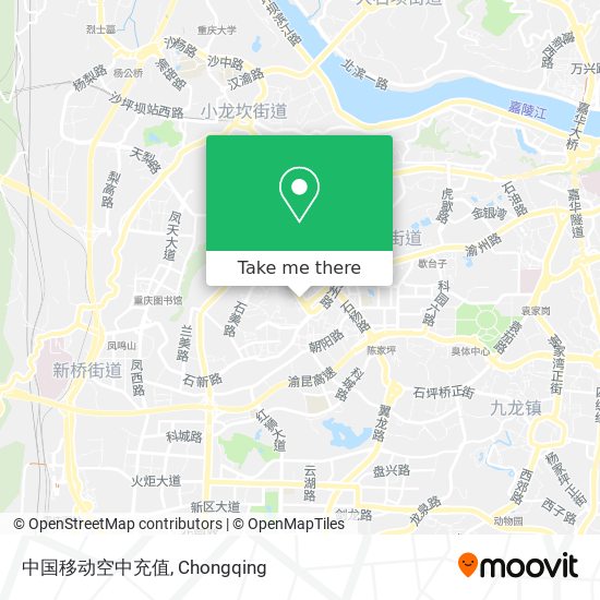 中国移动空中充值 map