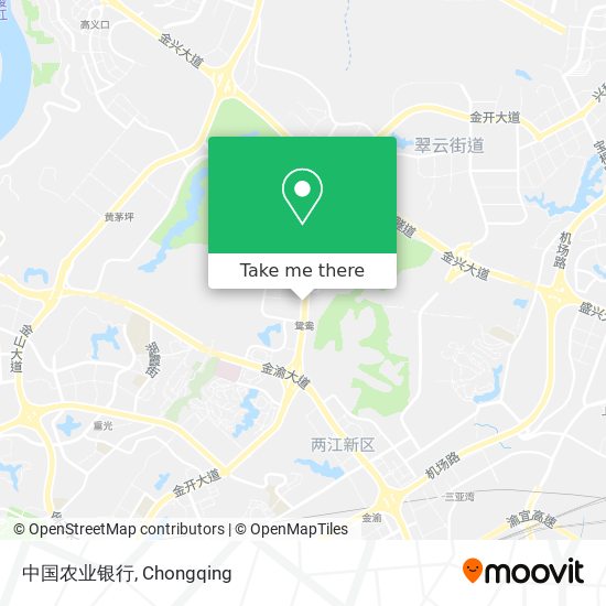 中国农业银行 map